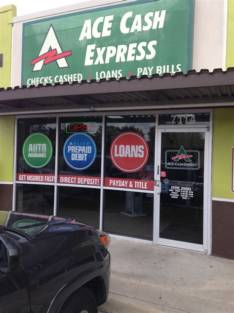 Ace Cash Express San Antonio Tx